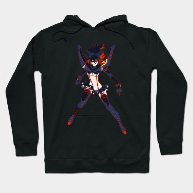 Synchronized Ryuko Hoodie by FireFlea